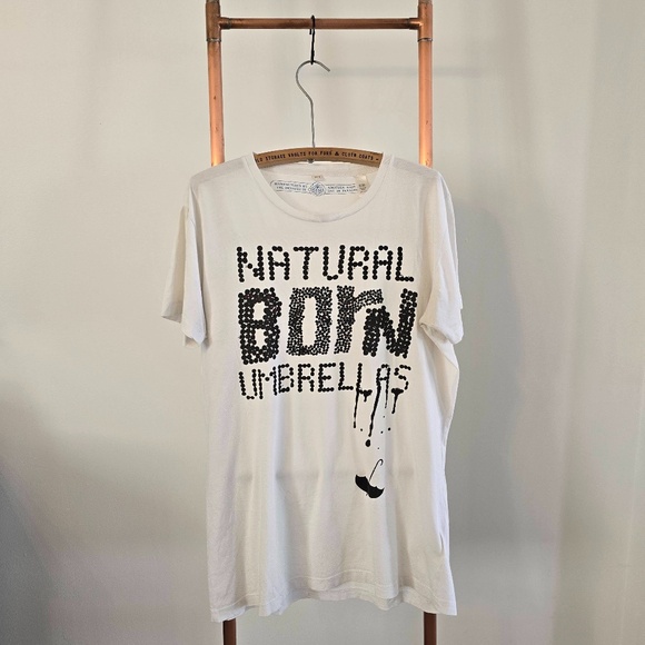 Vintage Diesel T-shirt - "Natural Born Umbrellas" - Picture 1 of 14